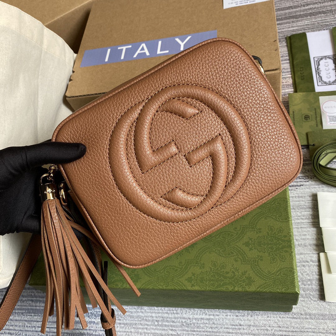 gg Soho Disco , ’s Brown Small Crossbody Bag