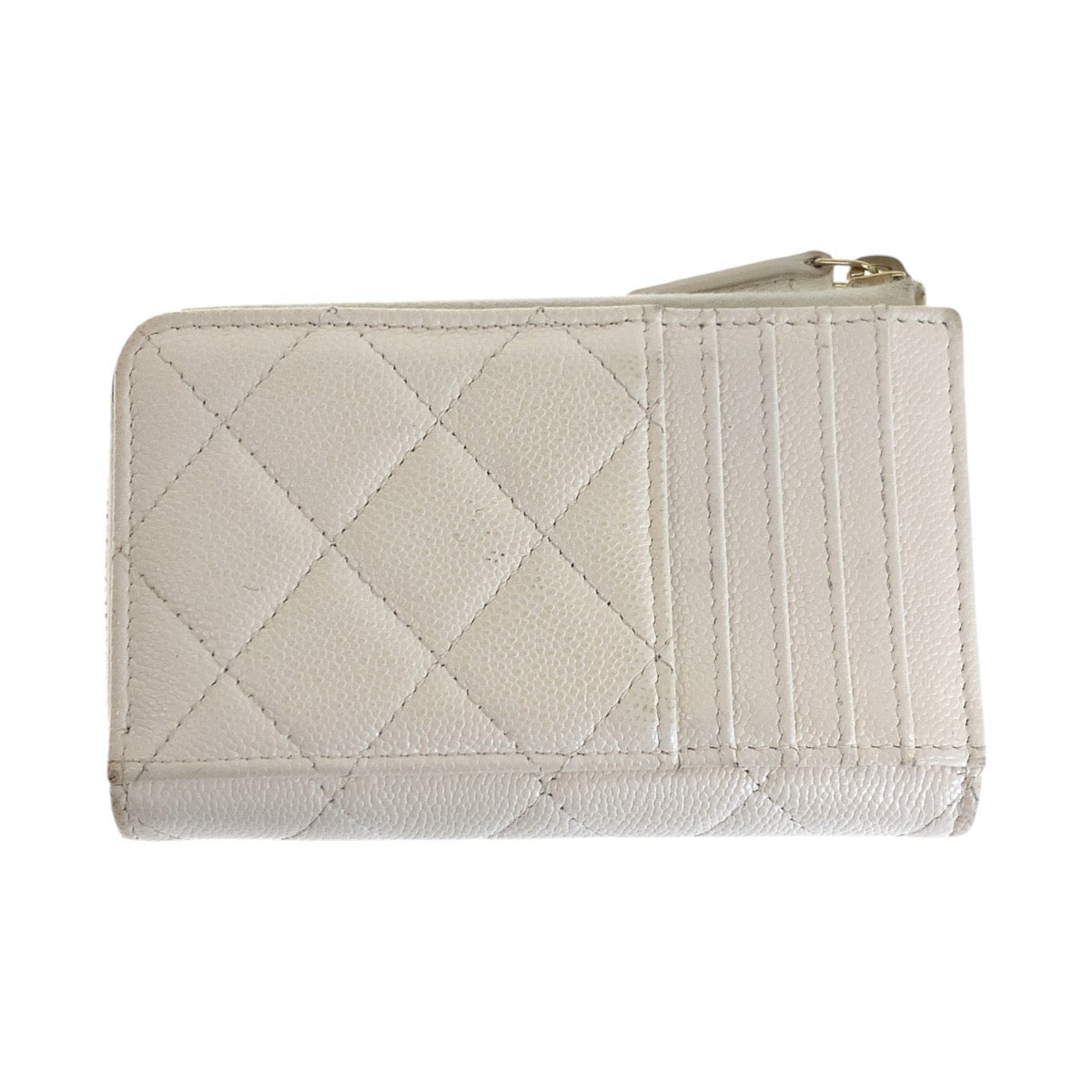 Chanel Coco Mark Matelassé Caviar Fragment Coin Case Bag