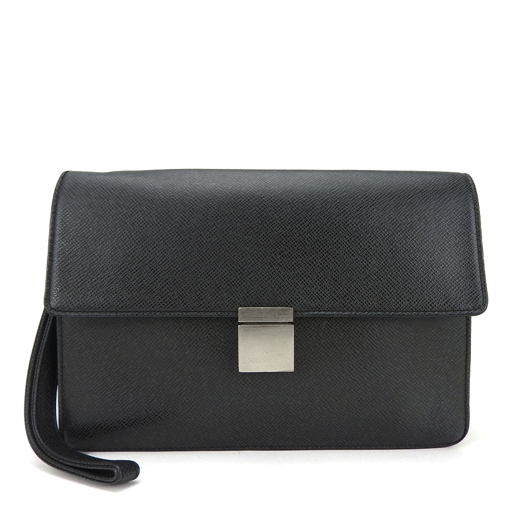 Louis Vuitton business M30782 Taiga Selenga Black Handbag
