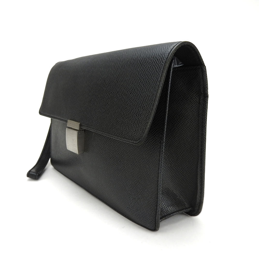 Louis Vuitton business M30782 Taiga Selenga Black Handbag