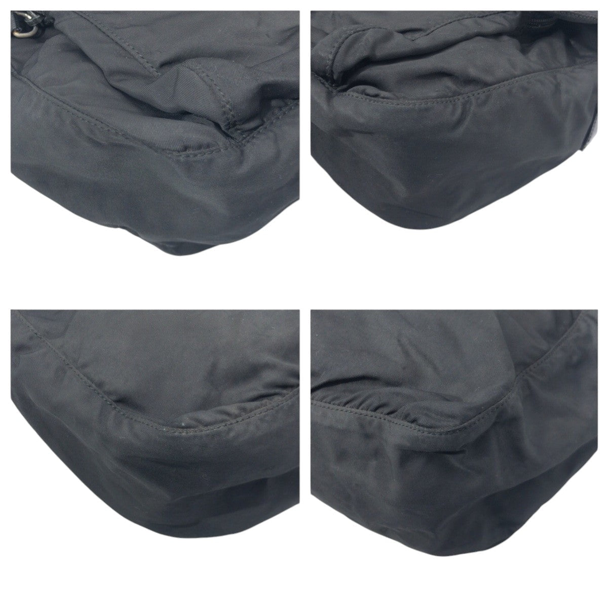 Shoulder Bag Shoulder Bag Unisex Test Triangular Nylon Black
