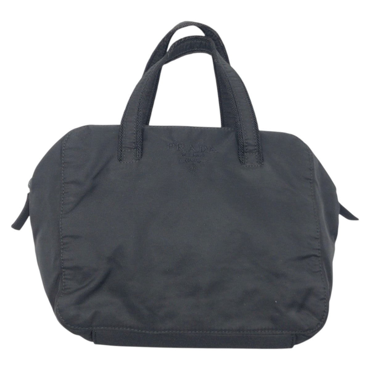 Test Embroidery Women Nylon Black Travel Bag