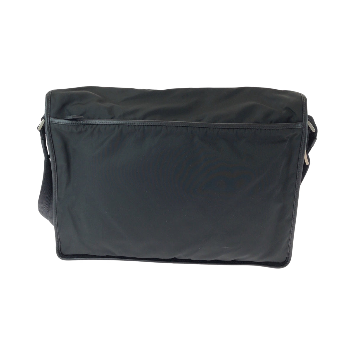 Shoulder Bag V Test Triangle With Nylon Black
