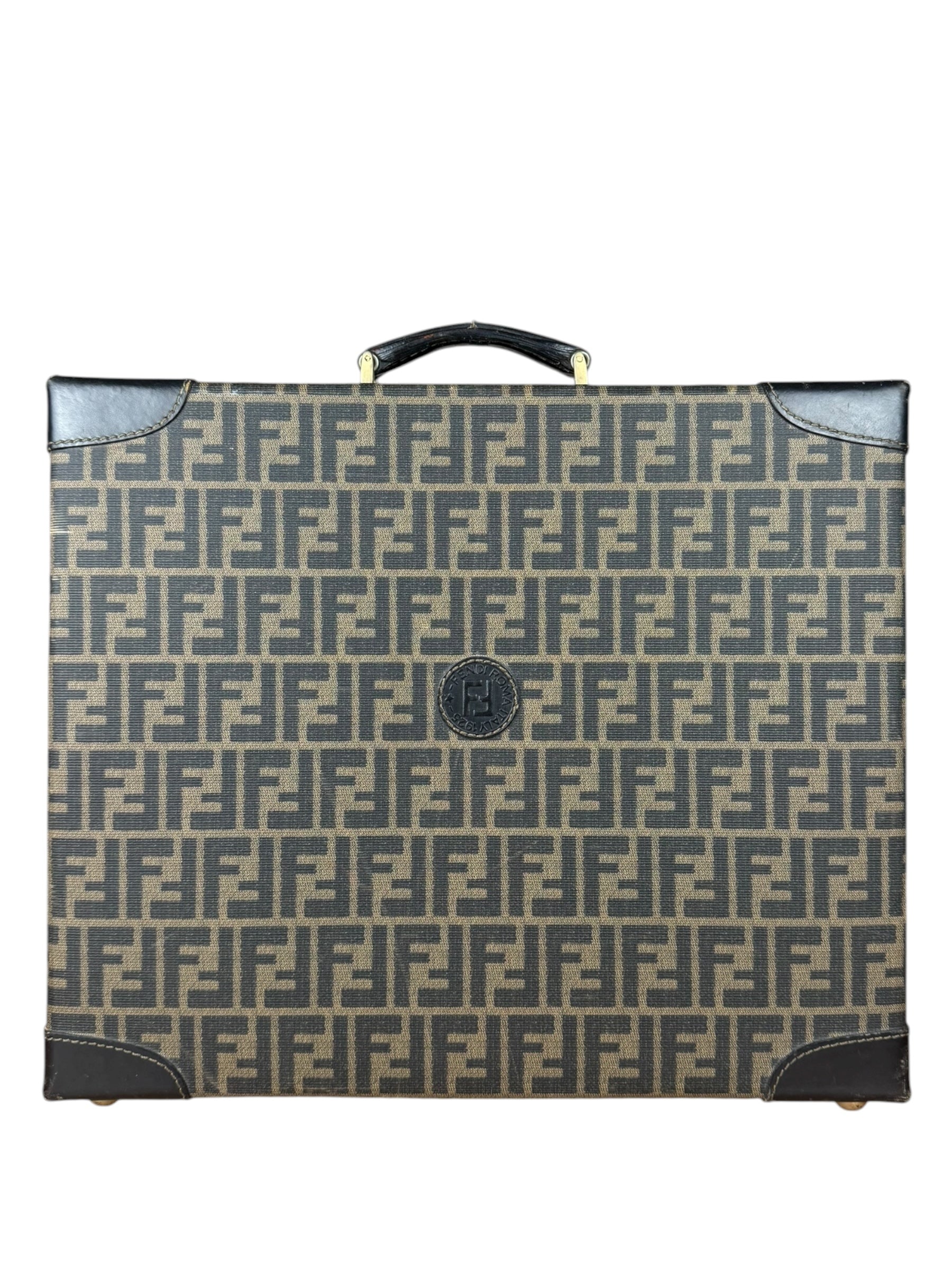 Fendi Handbag Zucca FF Briefcase