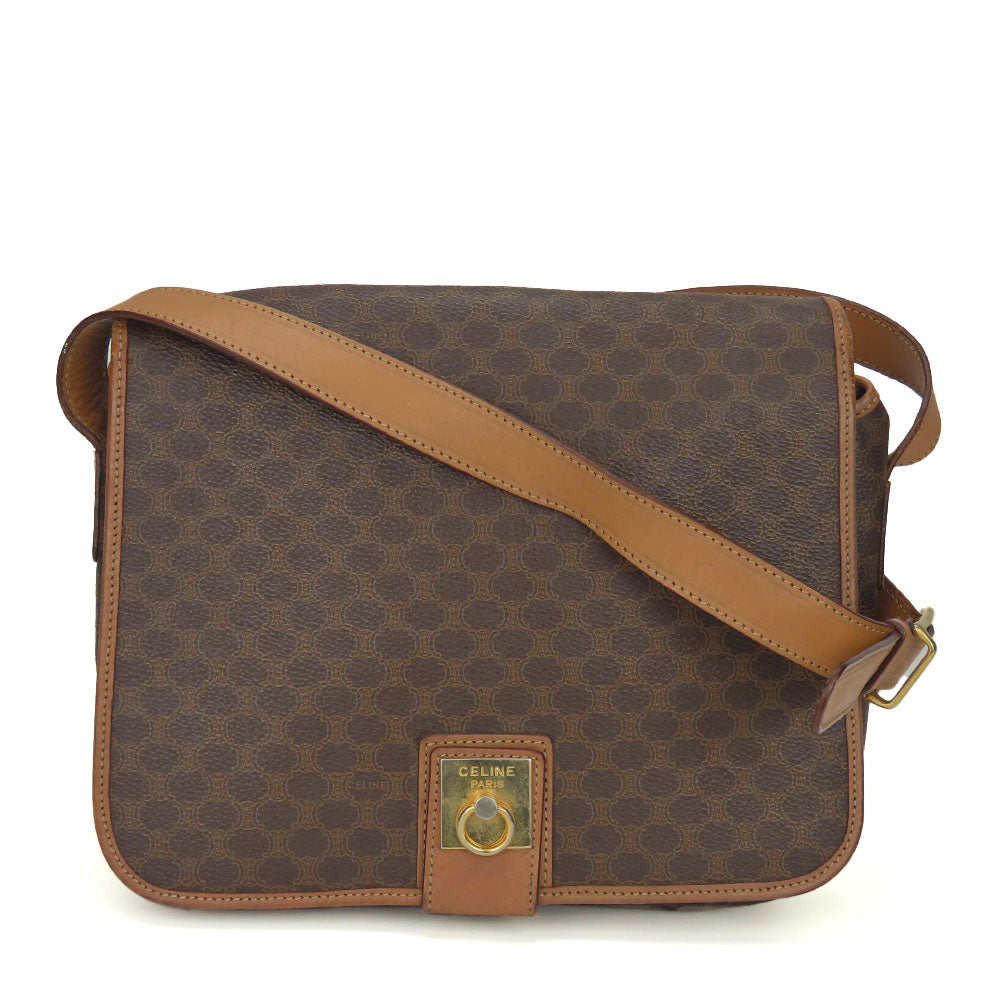 Shoulder Bag , Pvc Macadam Women Leather Brown