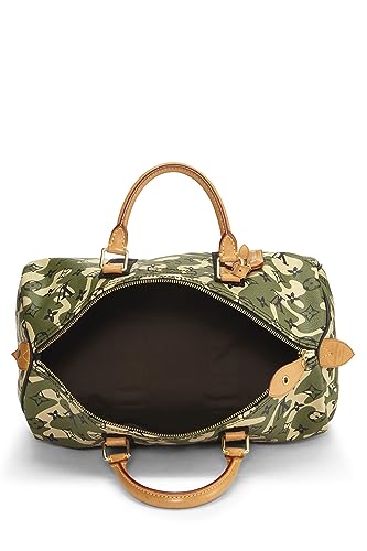 Louis Vuitton,  Takashi Murakami x Louis Vuitton Monogramouflage Speedy 35, Green