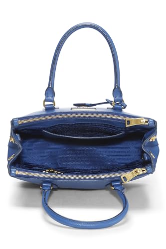 Prada Executive Tote Saffiano Blue Small Tote Bag Tote Small Blue