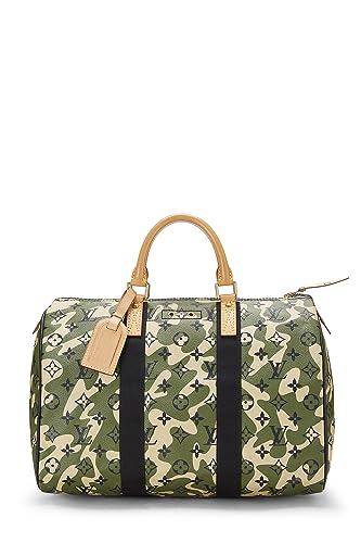 Louis Vuitton,  Takashi Murakami x Louis Vuitton Monogramouflage Speedy 35, Green