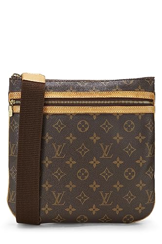 Louis Vuitton,  Monogram Canvas Pochette Bosphore, Brown