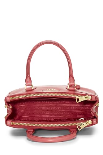 Prada Executive Tote Saffiano Pink Small Tote Bag Small Pink 1