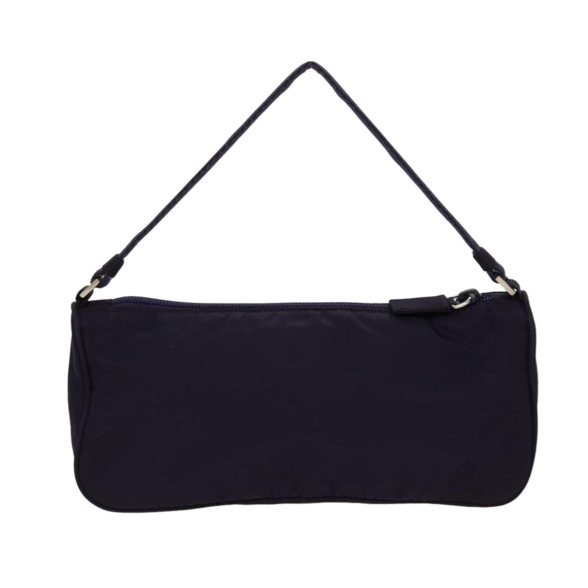 Prada Accessory Pouch Luxury Handbag Nylon Purple Clutch Bag