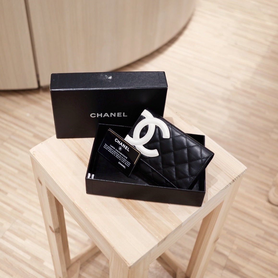 Chanel   cambon wallet+chain