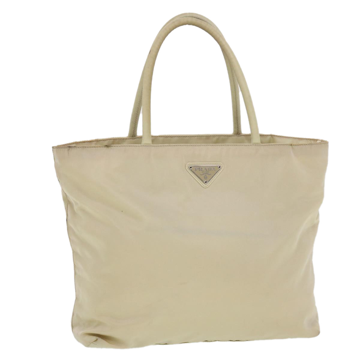 Prada Hand Bag Nylon Beige Travel Bag Nylon Beige 43259