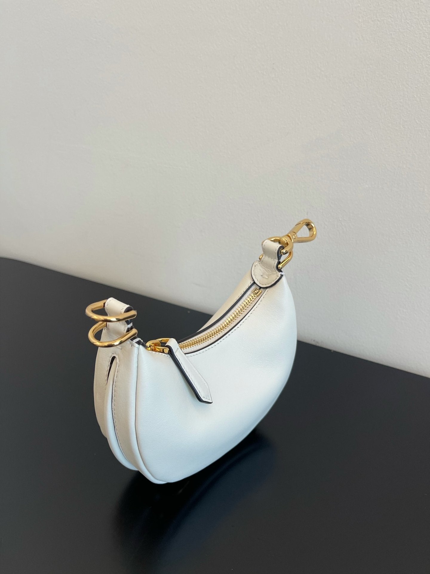 Fendi Nano Figraphy Ff White Travel Bag