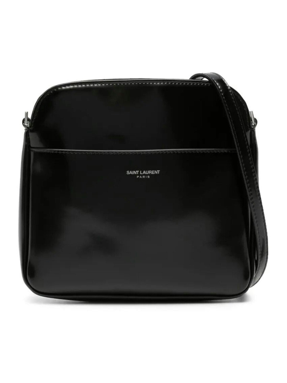 YSL Saint Laurent Saint Laurent Trending Men Messenger Bag In Leather Black Travel Bag