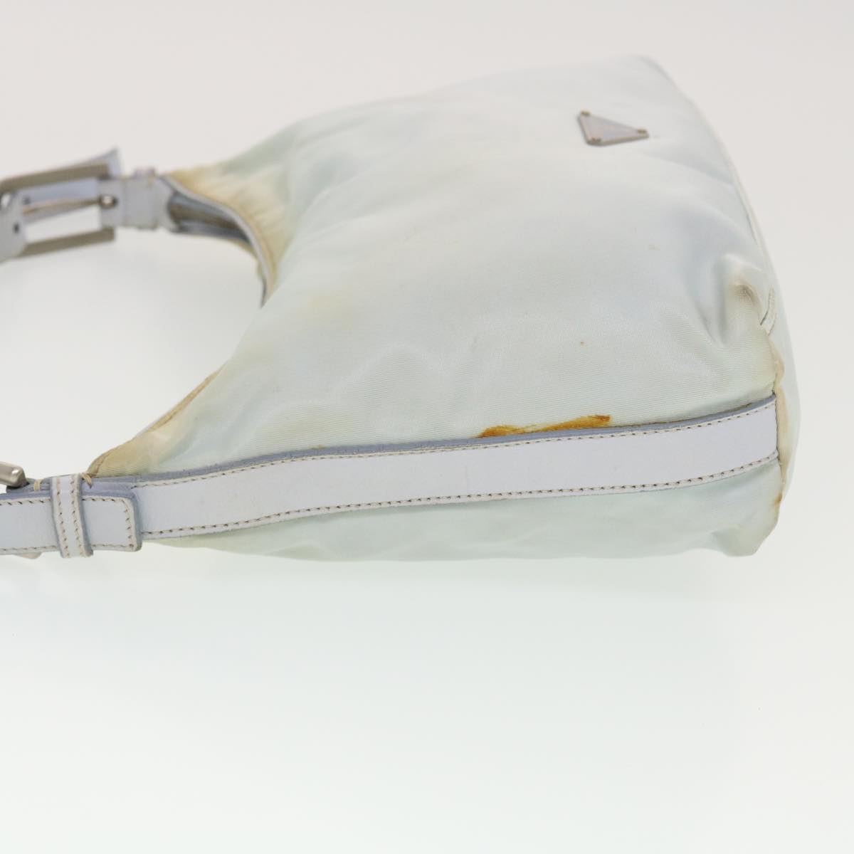 Prada Shoulder Bag Light Nylon Blue Light Blue 44149