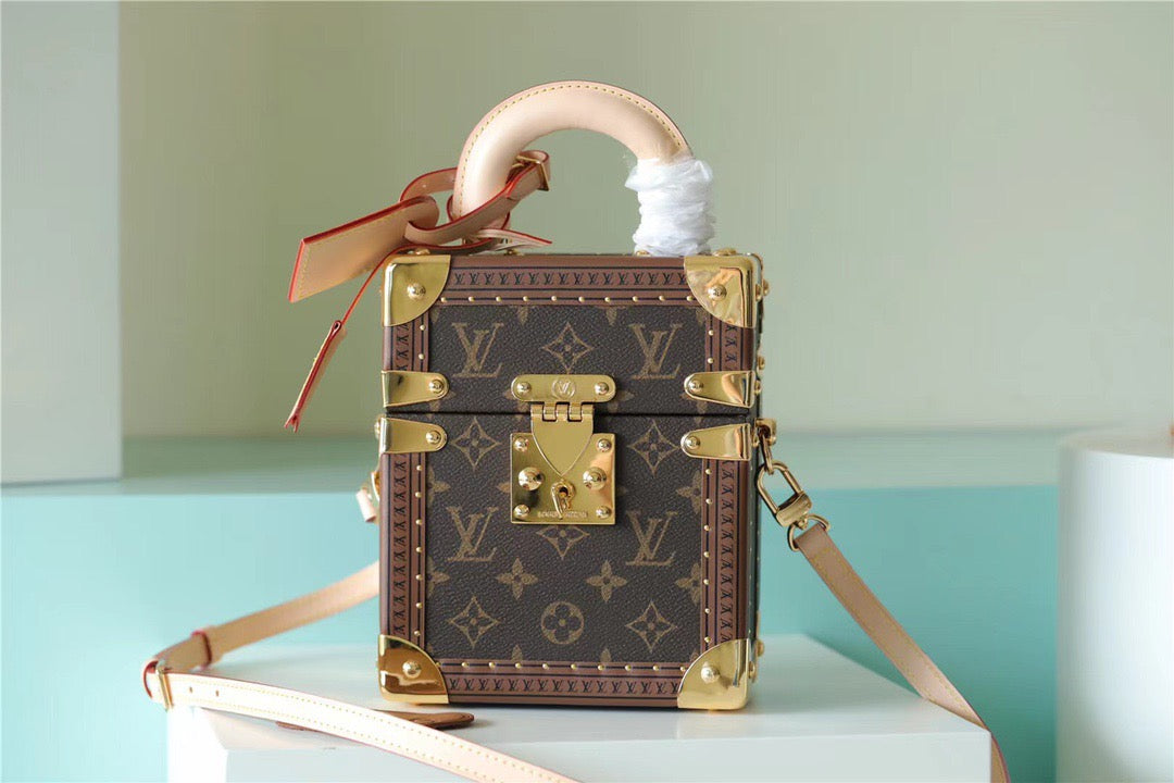 Top Quality Camera Box By Nicolas Ghesquiere Canvas Monogram Crossbody Bag