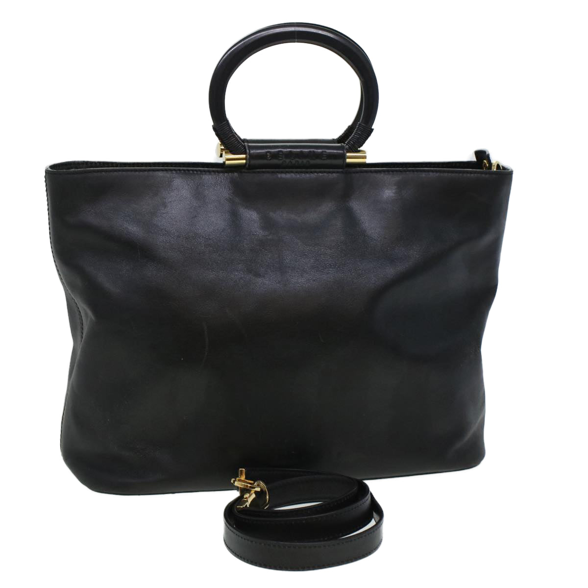 Luxury Tote Bag Way Leather Black