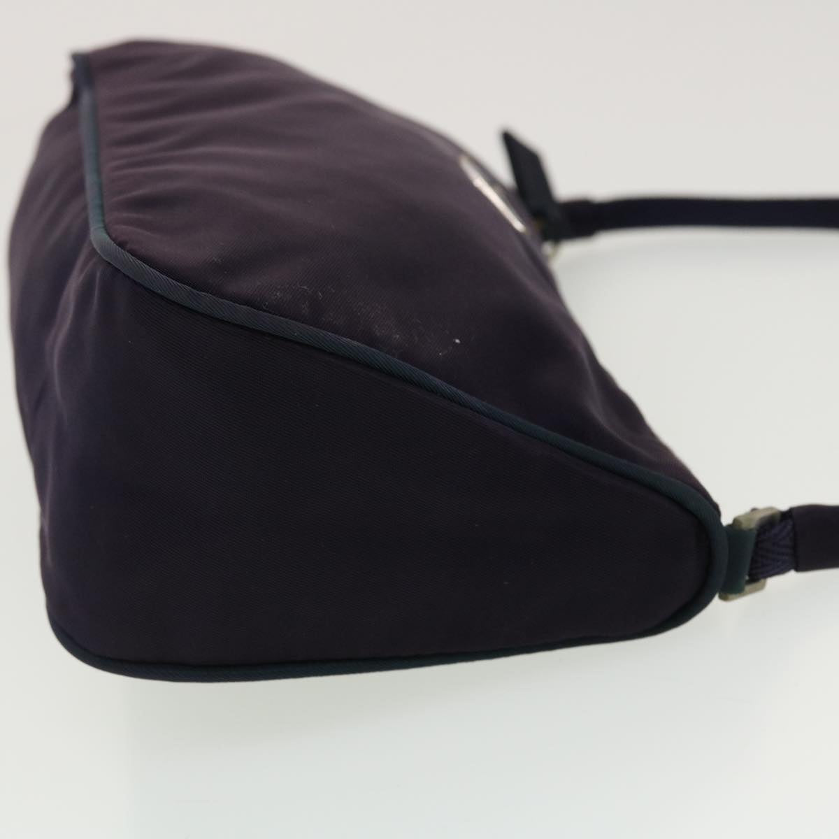 Prada Accessory Pouch Luxury Handbag Nylon Purple Clutch Bag Nylon Purple 45187
