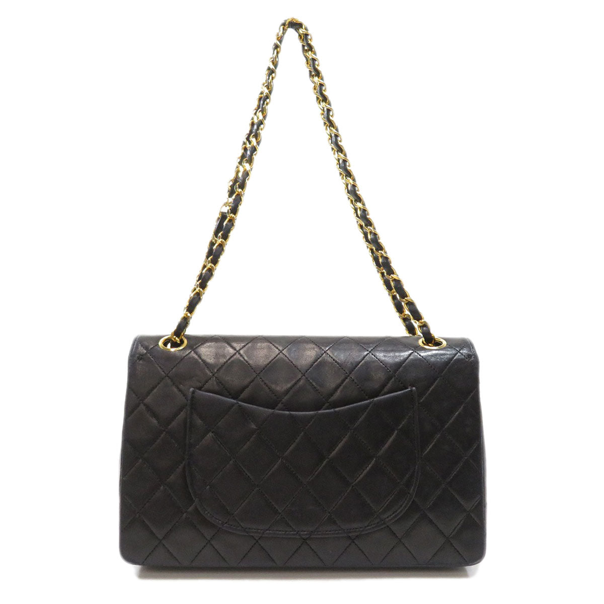 Chanel Shoulder Hardware Shoulder Bag Calf Matelasse Gold