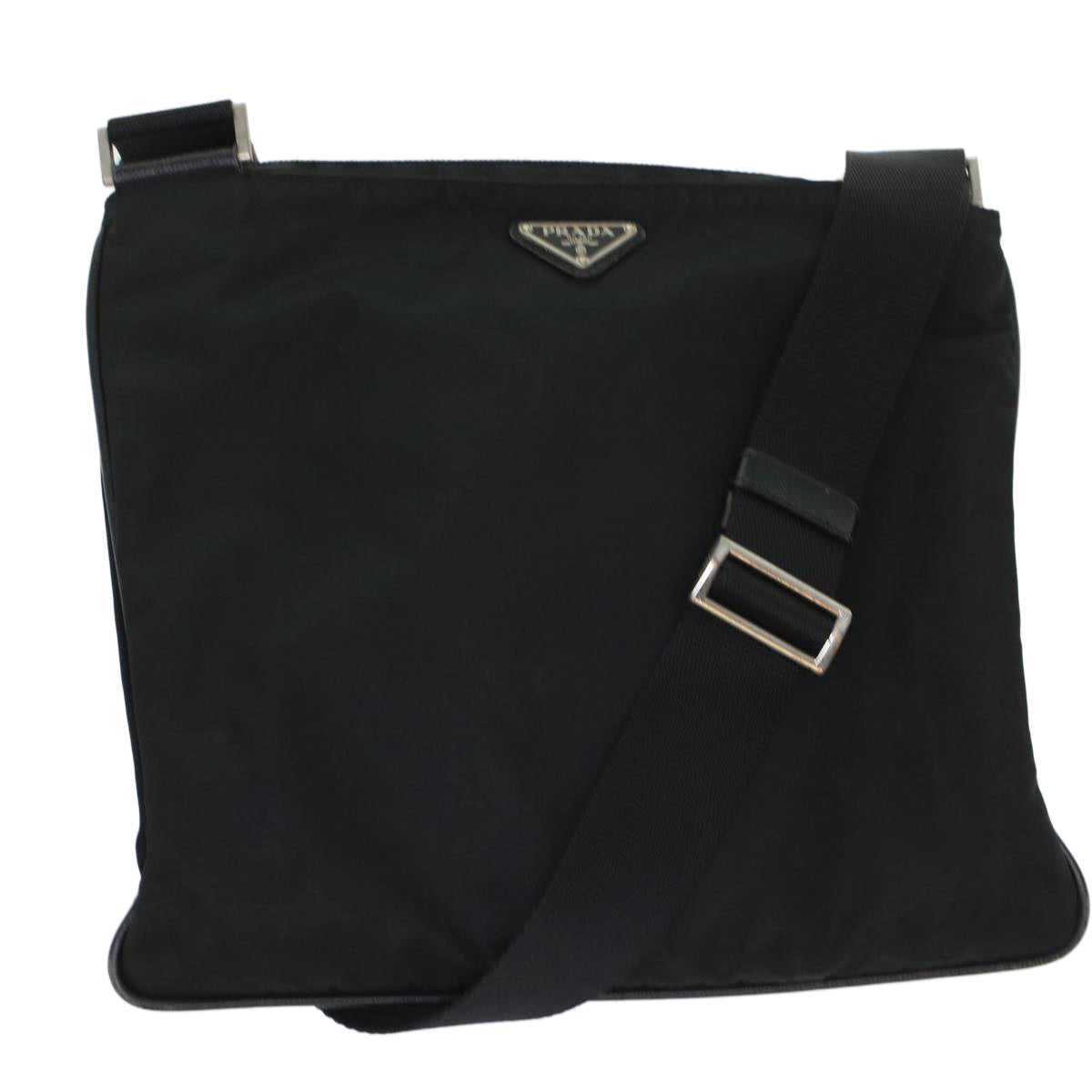 Prada Shoulder Bag Nylon Black Nylon Black 45839