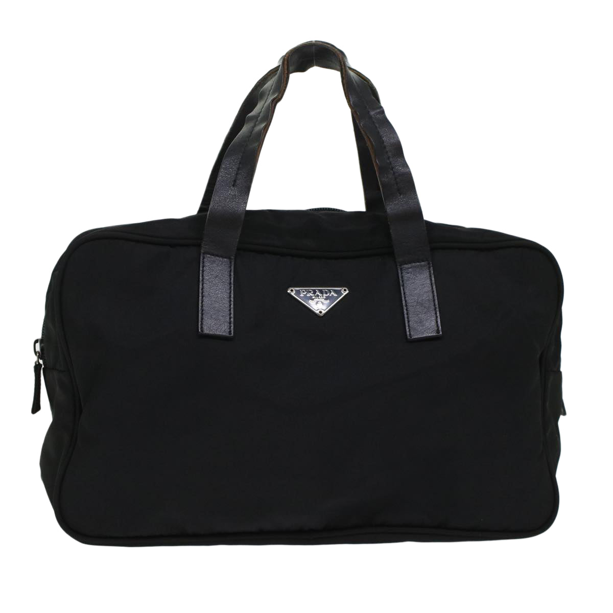 Prada Hand Bag Nylon Black Travel Bag Nylon Black 45963