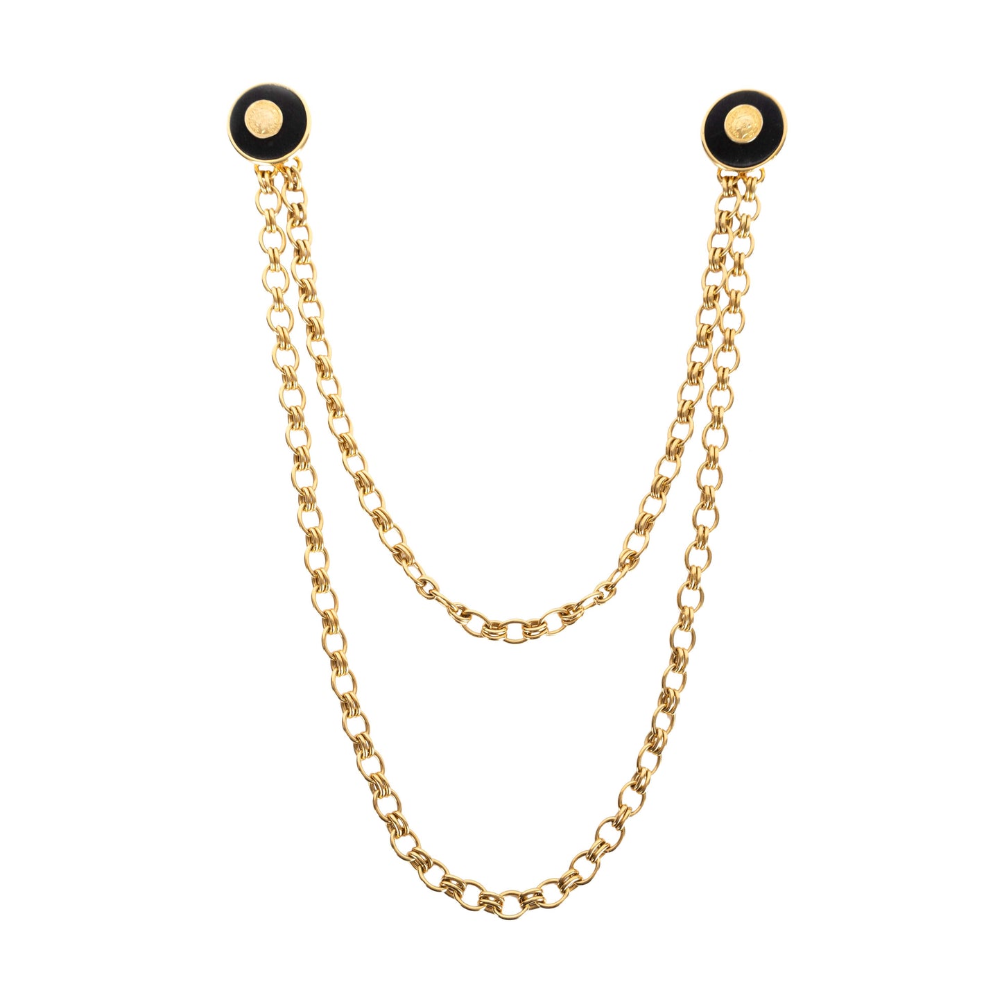 Chanel Chanel   Brooch with Chain
