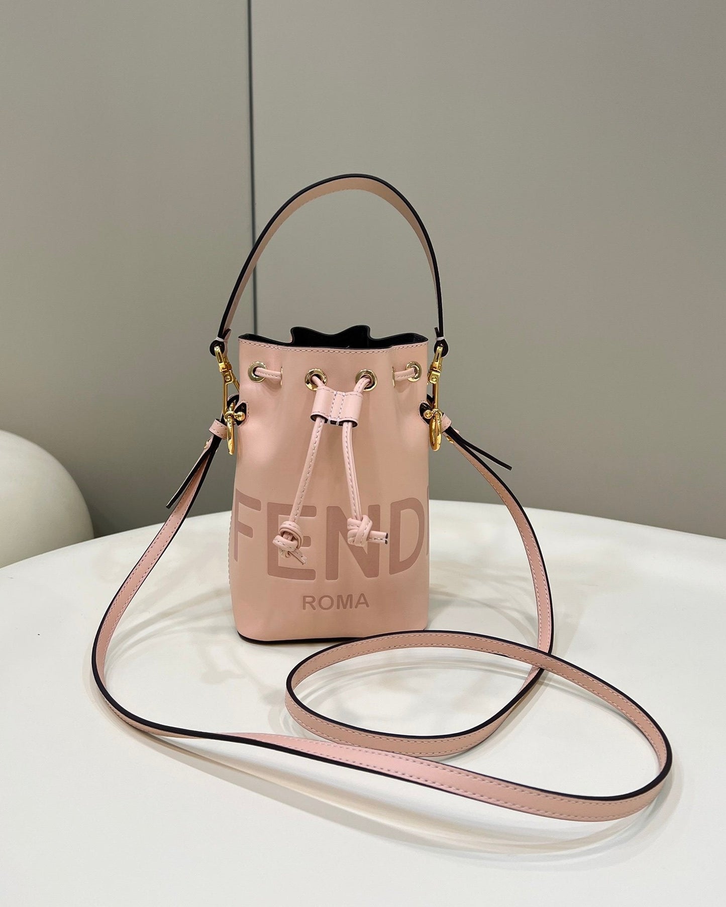 Fendi Mon Tresor Pale Ff Pink Crossbody Bag