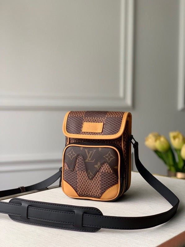 Top Quality Nino Nano Amazone Messenger Giant Canvas Monogram Travel Bag