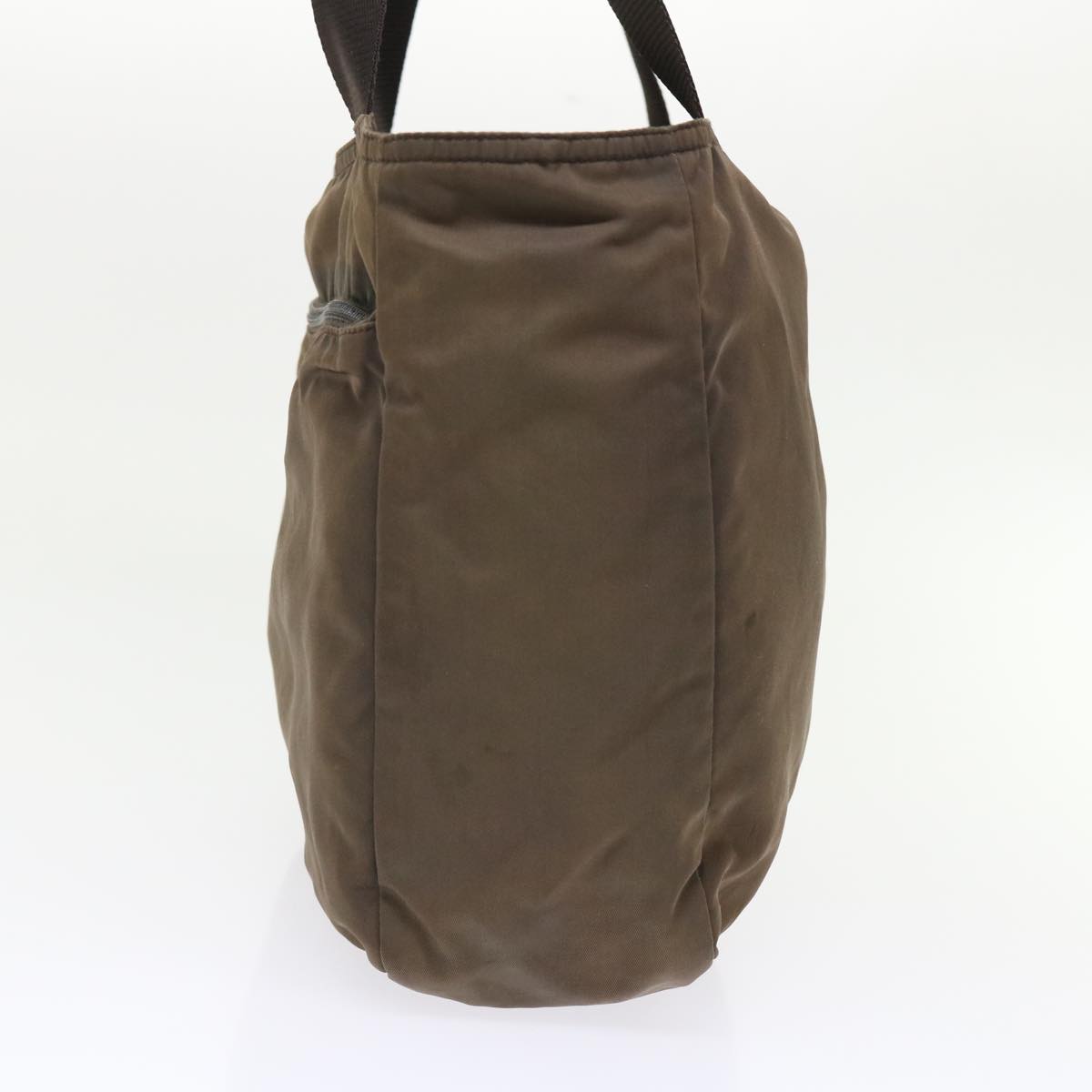 Prada Tote Bag Khaki Nylon