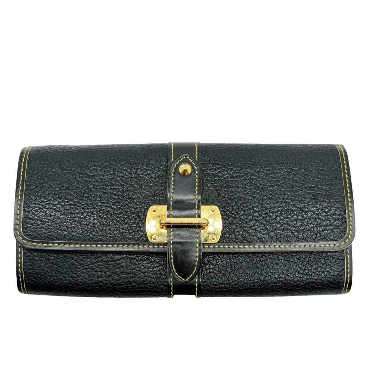 Louis Vuitton Suhali Portefeuille Favori Noir Fashion Accessory