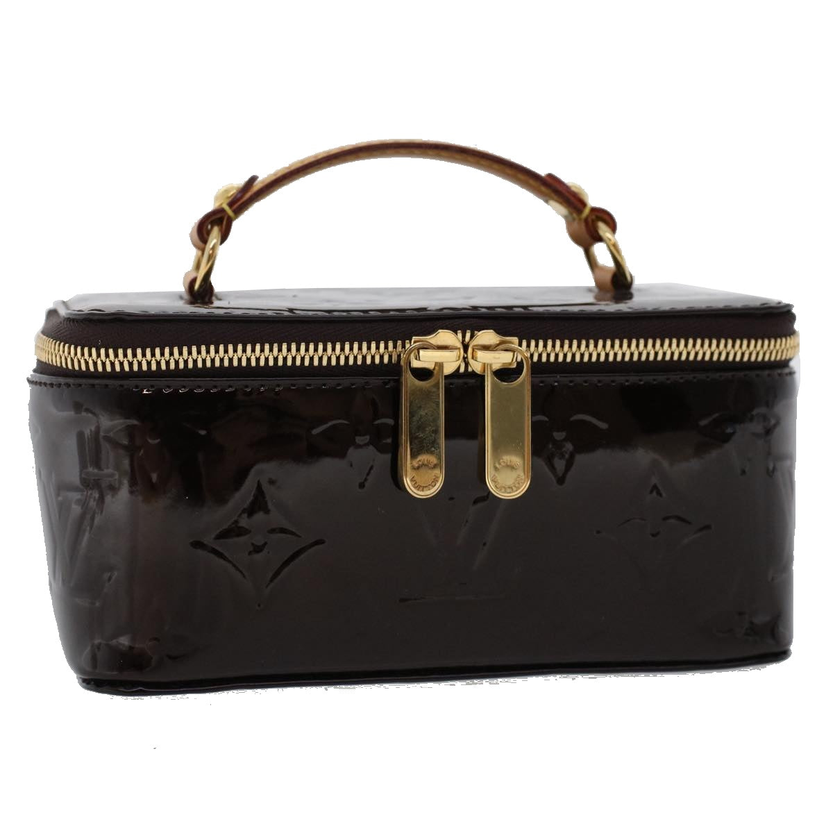 Louis Vuitton Monogram Vernis Jewel Case Amarante LV 46885A Fashion Accessory