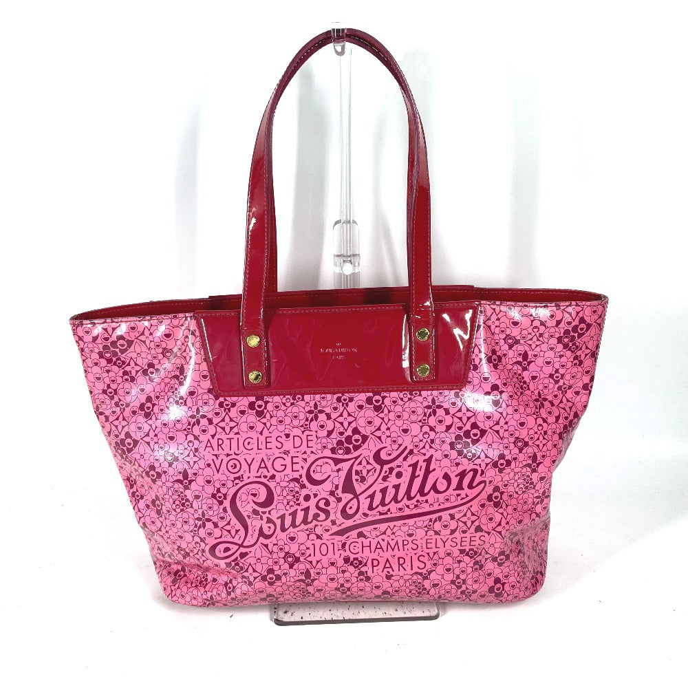 Louis Vuitton M93160 PVC Cosmic Blossom Takashi Leather Pink Shoulder Bag
