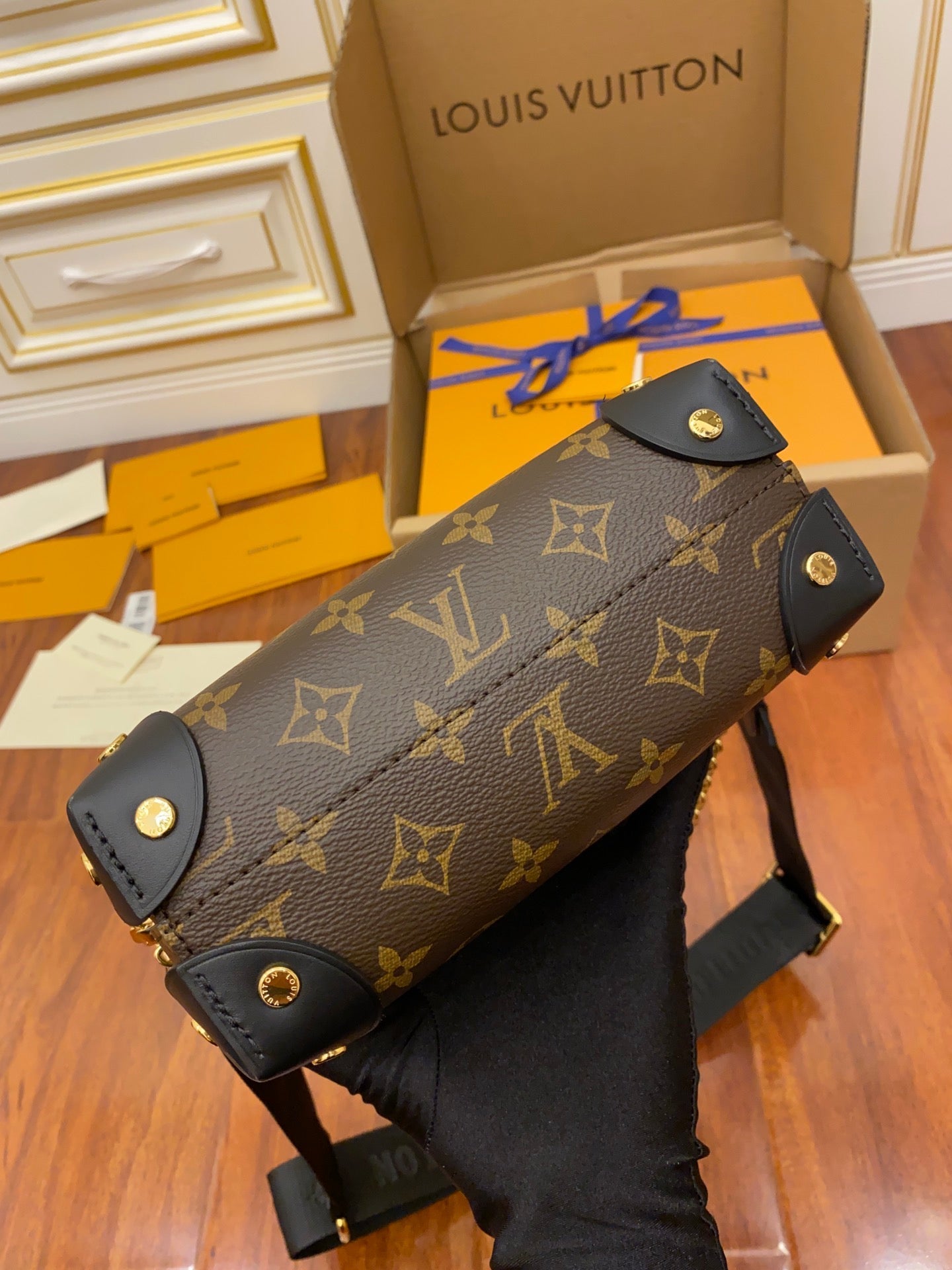 Top Quality Petite Malle Souple For Women Canvas Monogram Travel Bag