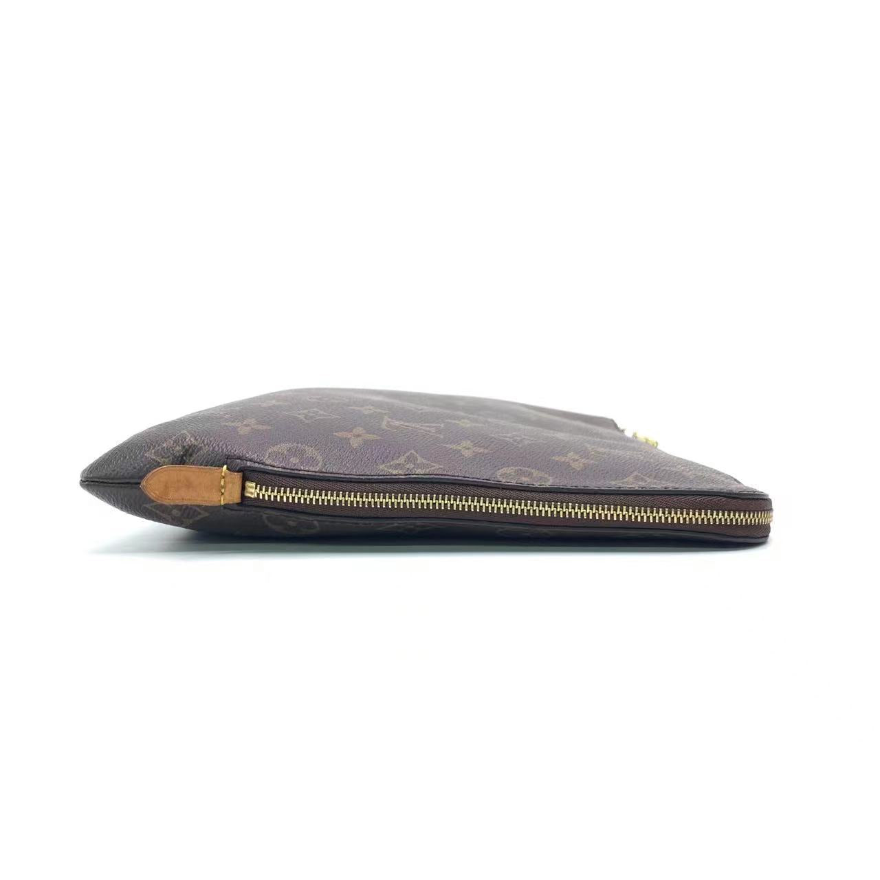 Louis Vuitton Pochette Jour GM Document Monogram Brown Travel Bag