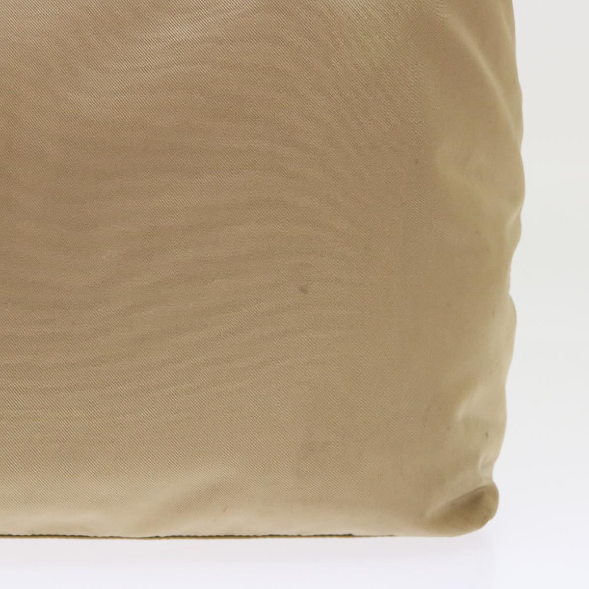 Prada Shoulder Bag Auth Nylon Beige