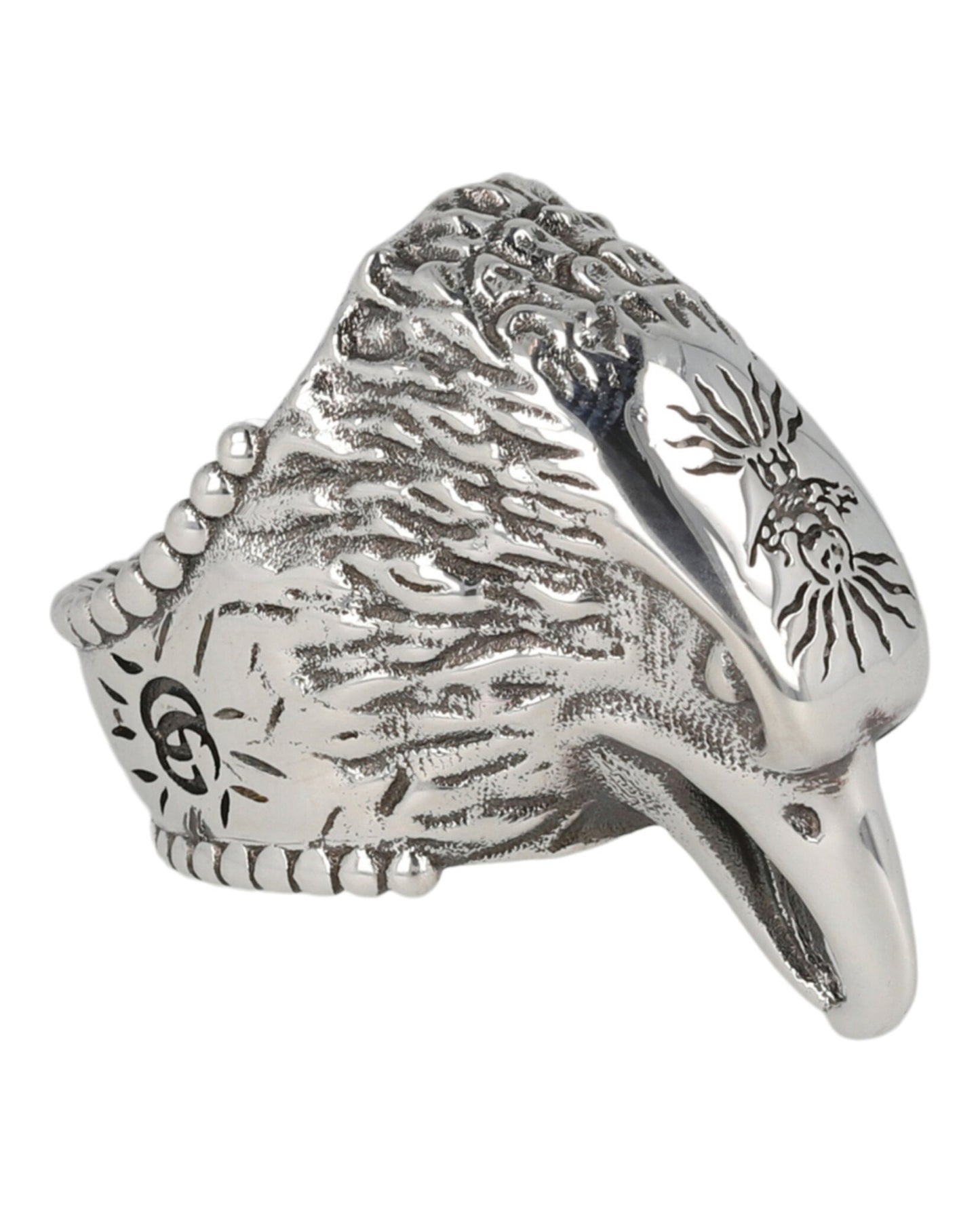 Gucci Mens Anger Forest Eagle Ring