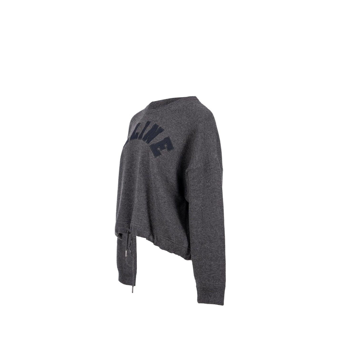 Size L Graphic Print Crew Neck Sweater Travel Bag