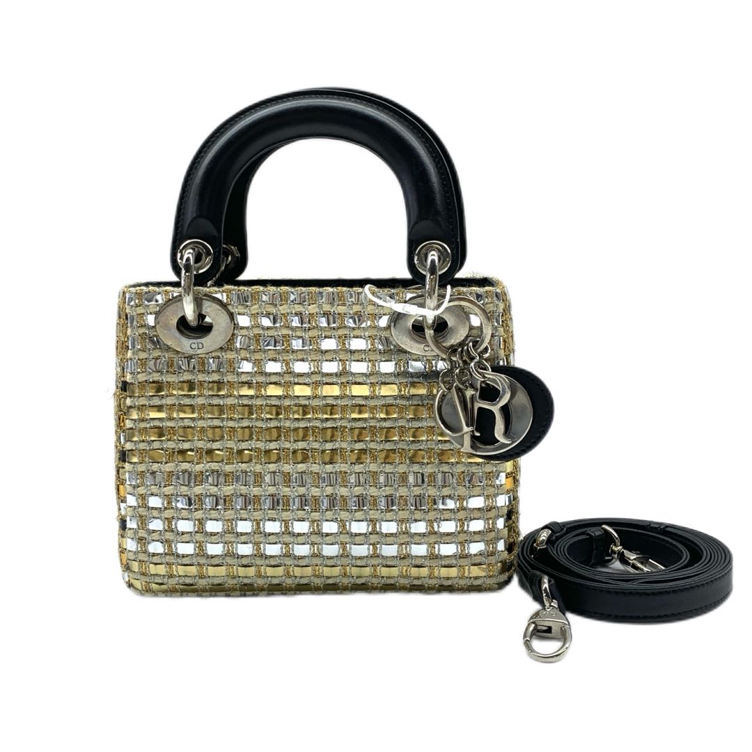 Dior Lady Sequin Shoulder Bag
