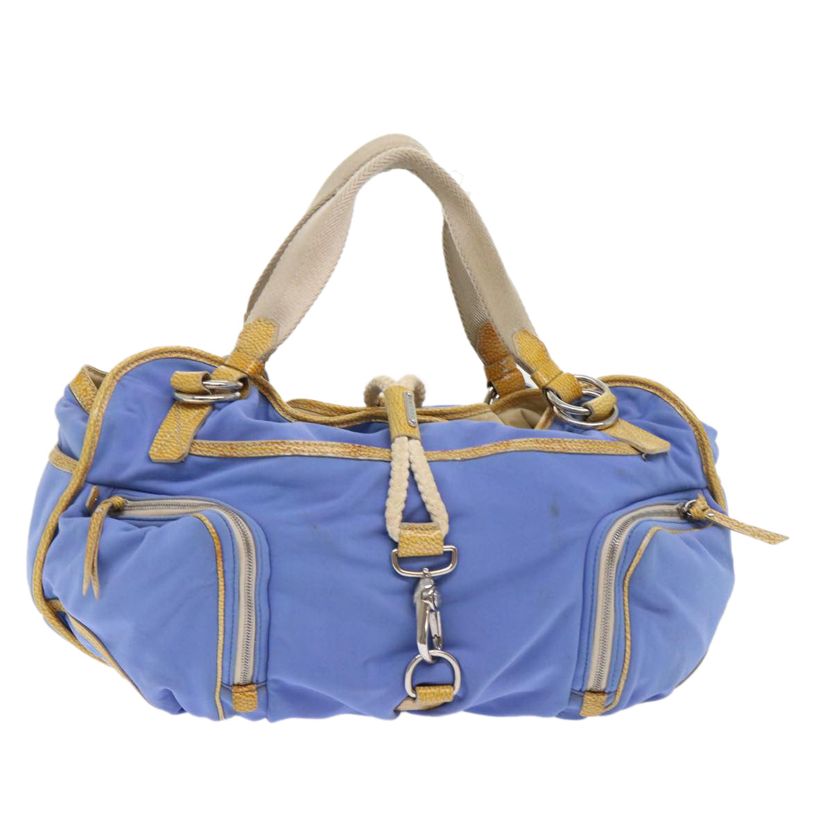 Luxury Boston Bag Nylon Brown Travel Bag
