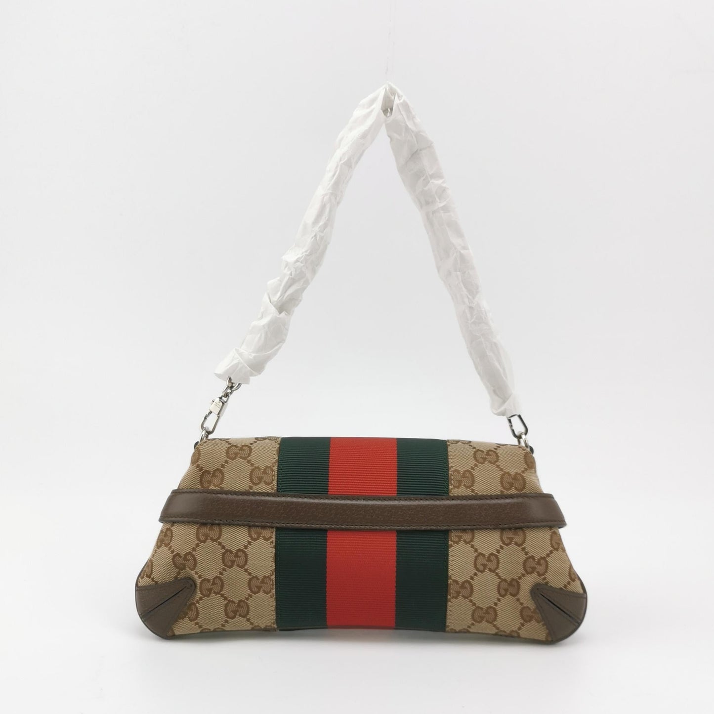 Gucci Horsebit Re-issue Monogram Small Chain Shoulder Bag