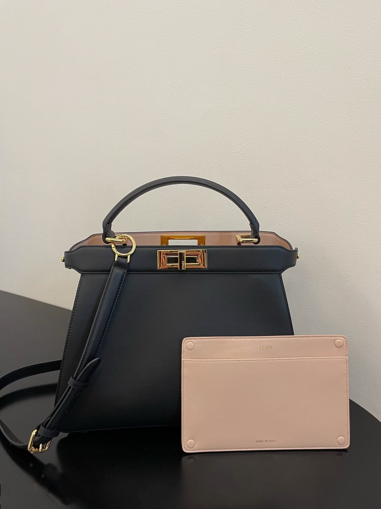 Iseeu Petite Black Small Travel Bag
