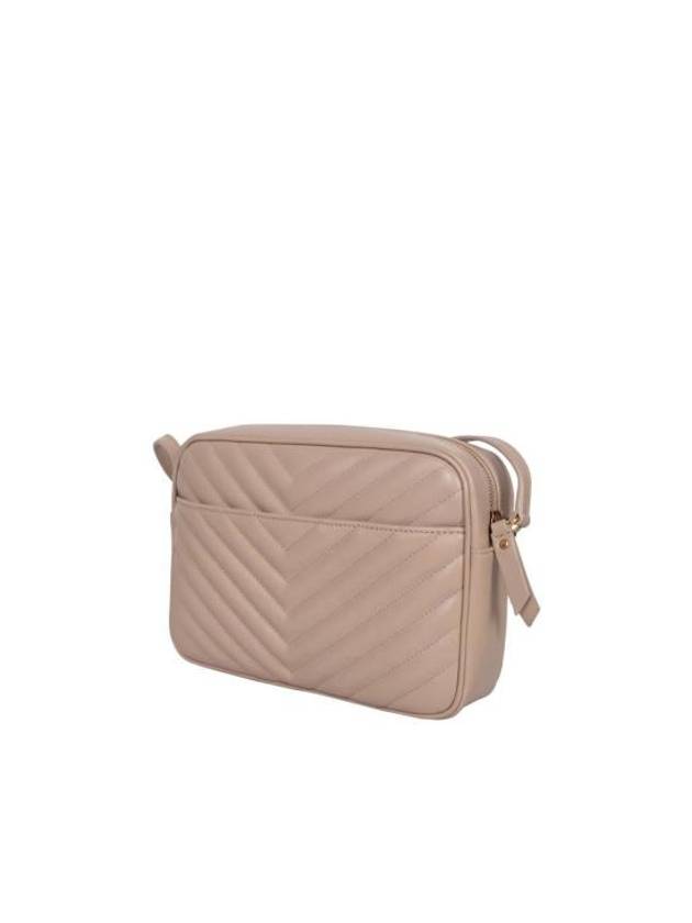 YSL Saint Laurent Luxury Trending Lou Quilting Cross Bag Beige Logo Travel Bag