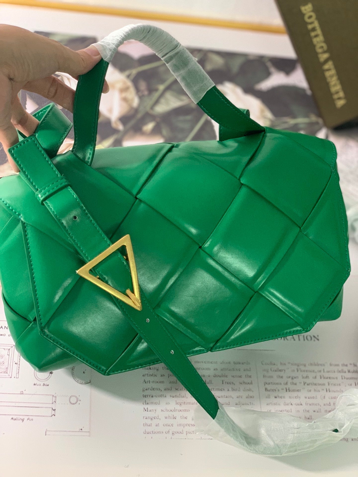 Top Quality Handle Bag For Women Bags Green Travel Bag
