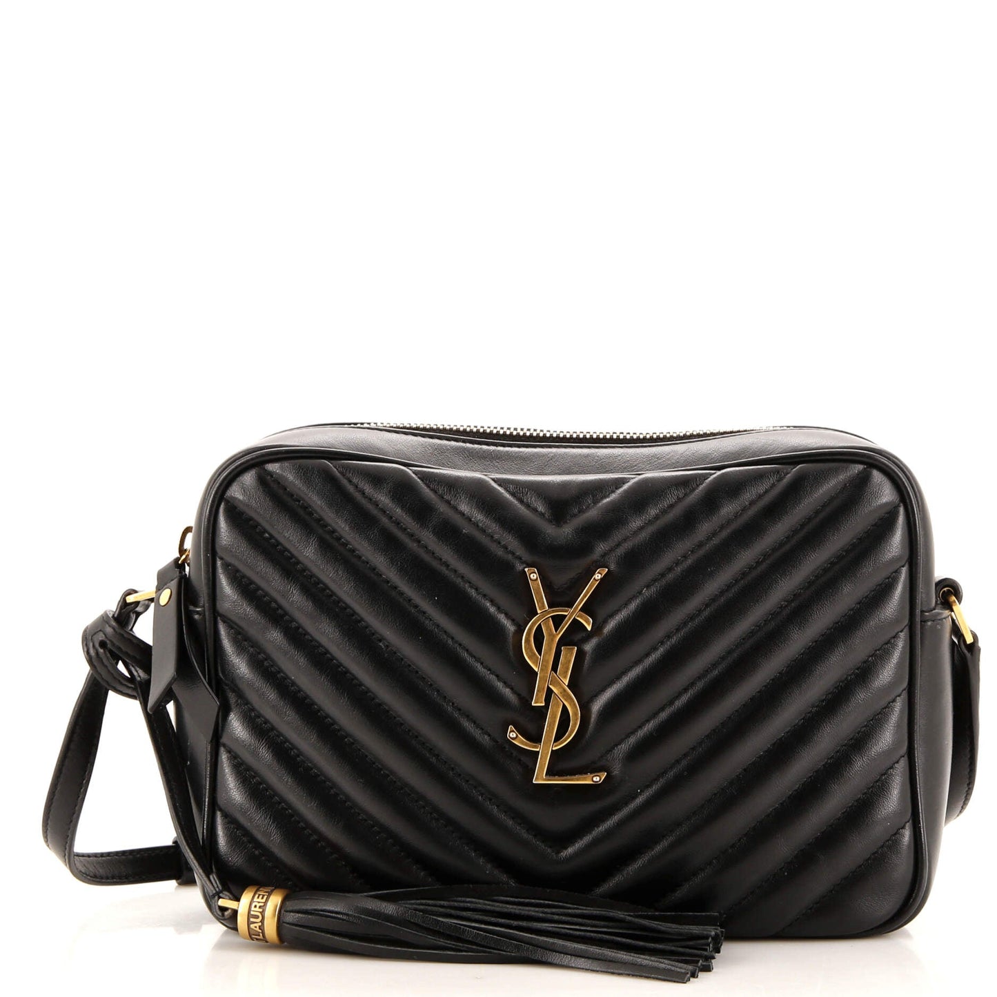 YSL Saint Laurent Luxury Trending Lou Camera Bag Chevron Leather Matelasse Small Travel Bag Leather Small 9