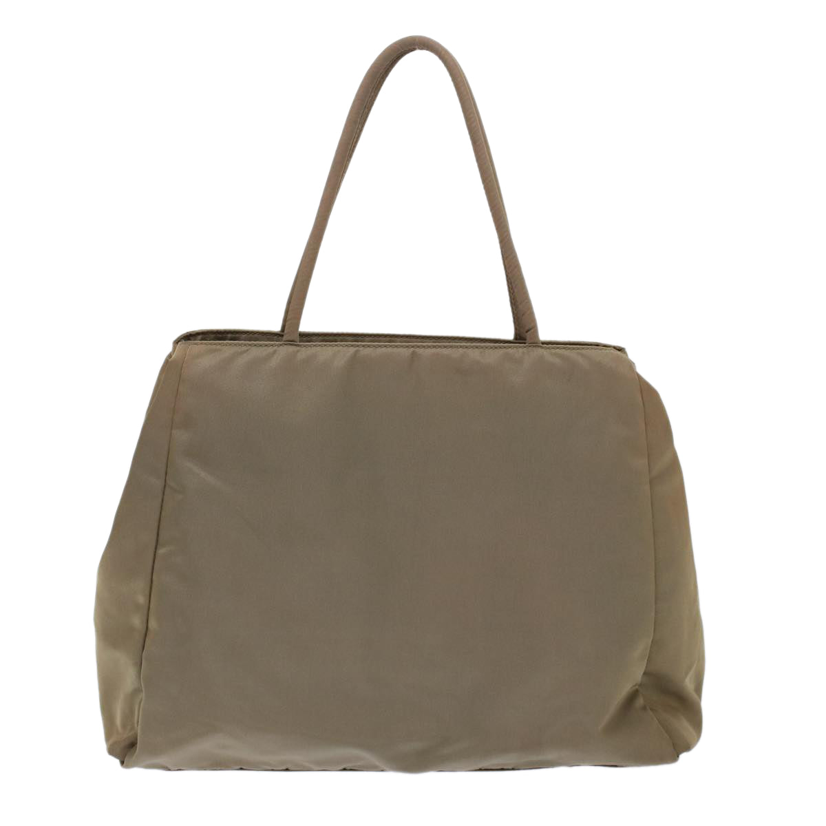 Prada Tote Bag Khaki Nylon Nylon Khaki 49025