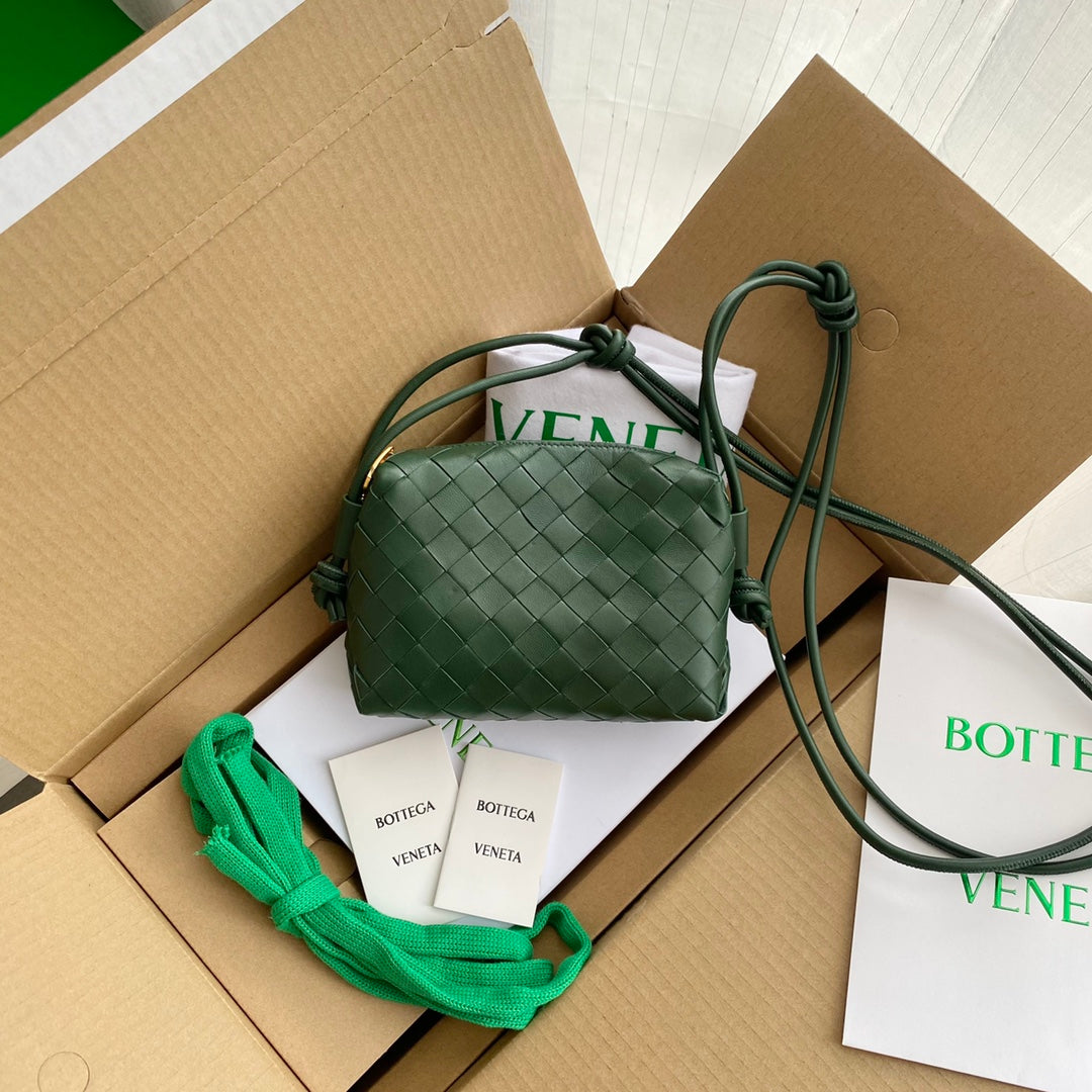Top Quality Loop Camera Bag Dark For Green Mini Crossbody Bag