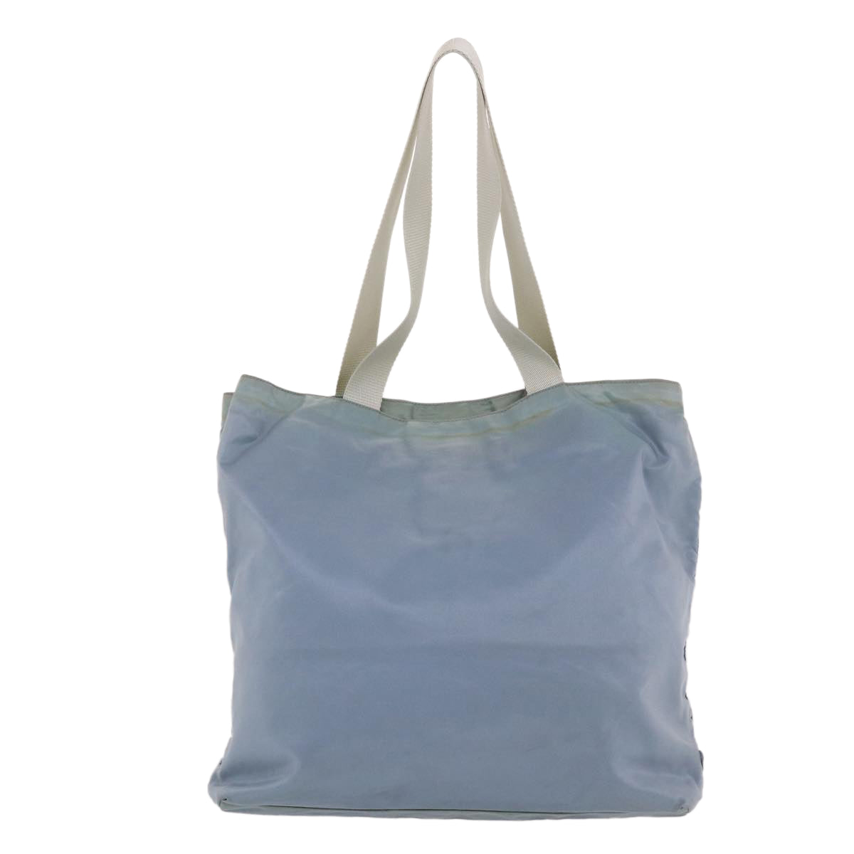 Prada Tote Bag Light Nylon Blue Light Blue 49298