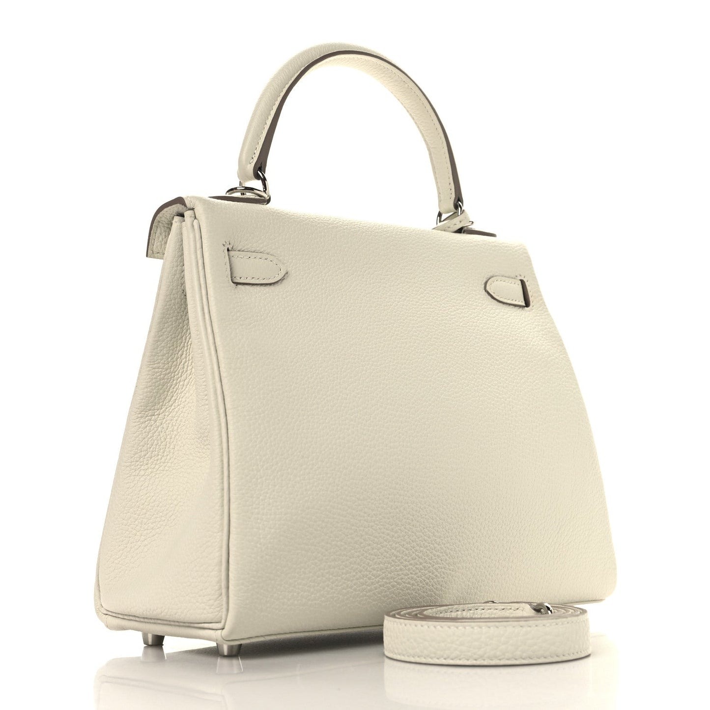 Hermes Togo Kelly Retourne Mushroom Handbag Travel Bag
