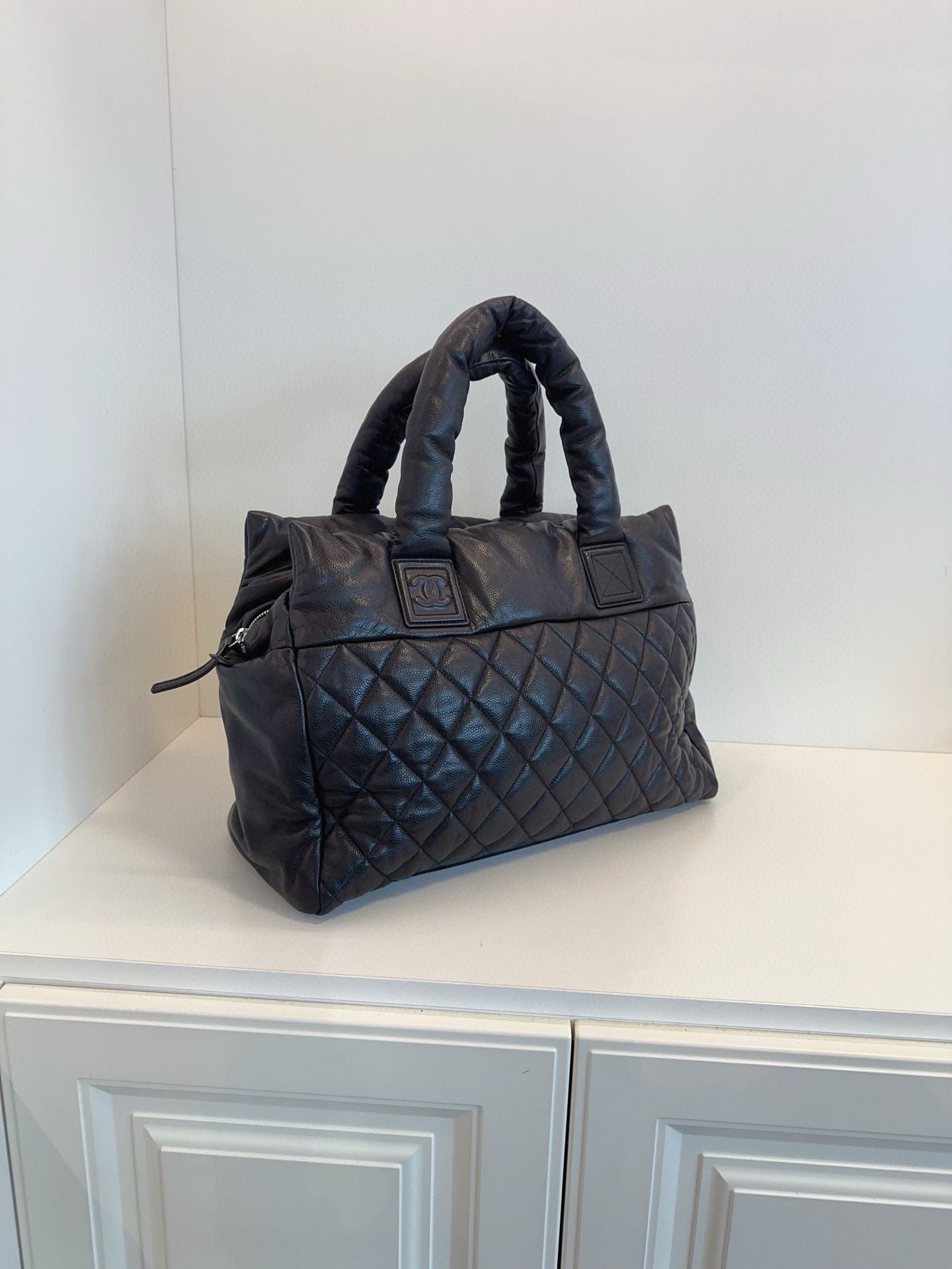   Chanel bag caviar leather black **cm